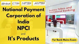 NPCI and Products | NPCI in Tamil | UPI | BHIM | NACH | AEPS | BHARATH BILLPAY