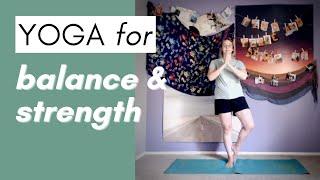 Yoga for Stability and Balance | Tree Pose | Vinyasa Yoga Practice | Sharing Calm Yoga