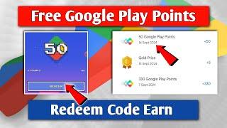 How To Earn Free Google Play Points Redeem Code | Zedd in The Park Play Point