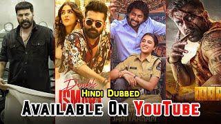 Top 10 New South Hindi Dubbed SuperHit Movies Available On YouTube | Turbo | Martin | Double Smart S