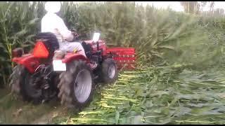 Reaper with Mini tractor