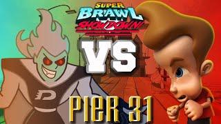 Dark Danny Phantom vs Jimmy Neutron II | Super Brawl Showdown v0.3.1b Full Match Gameplay