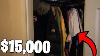 My $15,000 HYPE BEAST Wardrobe REVEAL! (Supreme, Moncler, Gucci, CG, Stone Island, Off White)