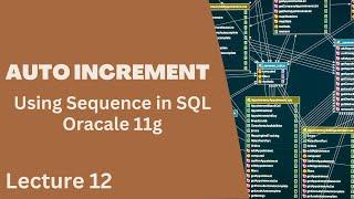 Auto increment Using Sequence in SQL oracle 11g |Lecture # 12 | Arslan Ali