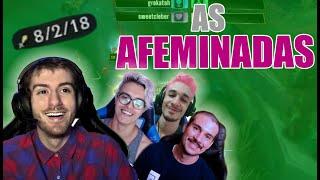 AS AFEMINADAS E A SONA MID ASSASSINA | (part. PVZITOMIRANDA, GAYMERFLUID, SARIB & SARKS)