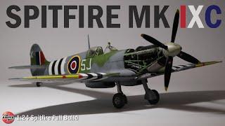 Airfix's Brand New 1:24 Spitfire Mk.IXC | Full Build | HD