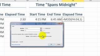 How to Perform Time Period Calculations in Excel