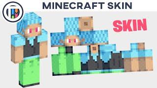 How to Make a Minecraft Skin Super EASY & FREE | TutsByKai