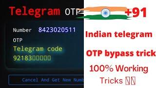 Indian telegram OTP bypass tricks||New website||All otp bypass trick || whatsapp - 7719207742