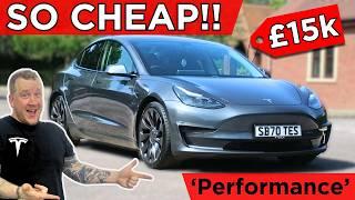 I Bought A Cheap Tesla Model 3 'Performance' At British Car Auctions!