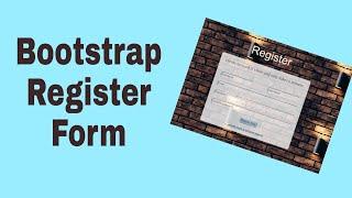 Learn Basic Form Design | Using Bootstrap and CSS and JS