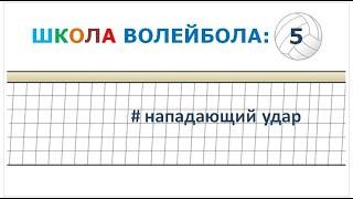 Школа волейбола: нападающий удар