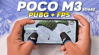 Poco M3 Pubg Test with FPS Meter Gaming review  Ek Bar Soch Lena??