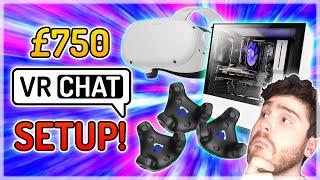 This FULL PC VRchat setup WITH Fullbody costs less than £750! | FULL GUIDE!