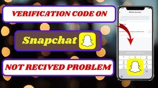 how to fix snapchat verification/confirmation code problem iphone|fix verification code on snapchat