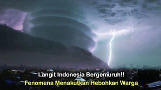 Warga Sampai Ketakutan! Fenomena Mengerikan Muncul di Langit Indonesia! Pertanda Apa?