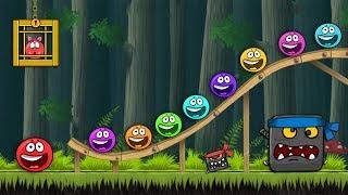 RED BALL 4- Deep Forest Boss vs 8 Color Balls