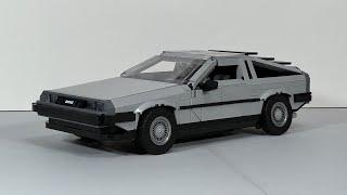 How to Build The LEGO DMC-12 DeLorean Alternate build of LEGO 10300 BTTF DeLorean Time Machine!