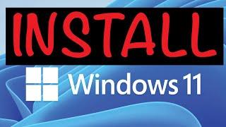 How to install windows 11 operating system by few steps