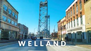 Welland Downtown Drive 4K - Ontario, Canada