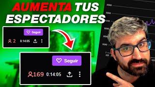 ¡HAZTE VIRAL! Como SUBIR TU MEDIA DE ESPECTADORES en TWITCH 2022