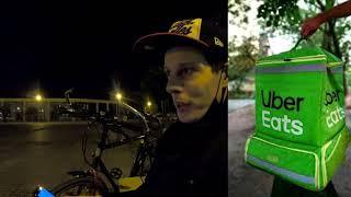 Работа курьером UBER EATS в Польше. Сколько можно заработать? Как зарегистрироваться? Плюсы минусы.