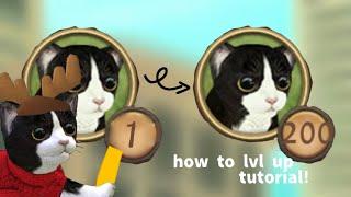 5 tips on how to level up fast in cat sim online!