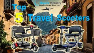 Top 5 Travel Mobility Scooters of 2024 (So Far) - Folding and Portable