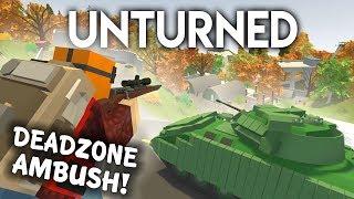 DEADZONE AMBUSH! (Unturned Survival Roleplay #17)