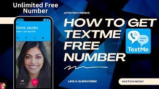 Get Text me Free Number in 2024 | Textme Create Account Problem Fix
