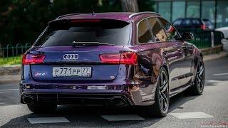 2015 Audi RS6 C7 w/ Milltek Exhausts - Crazy REDLINE Revs, Acceleration Sound !