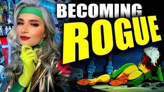 THAT STAR WARS GIRL TRANSFORMS INTO ROGUE FROM X-MEN!