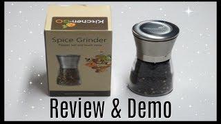 Kitchen GO - Spice Grinder Review & Demo!