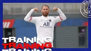 Sergio Ramos: First training at PSG