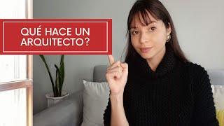 A qué se dedica un Arquitecto? | Diferencias con un Ingeniero Civil