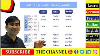 Three types of Past in German |  Learn German A1 A2