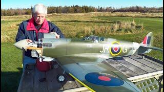 Pica 1/5 Scale Spitfire - Maiden Flight