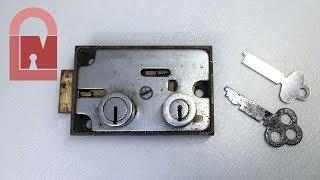 (297) Making a Master Key for a Safety Deposit Box Lock