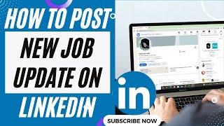 How to Post New Job Update on Linkedin | How to Post New Job Announcement on Linkedin