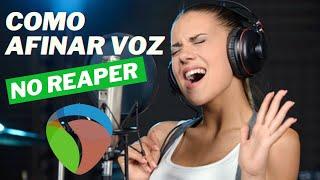 COMO AFINAR VOZ no Reaper com o Reatune