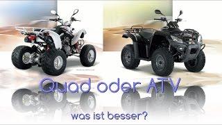 Quad oder ATV - was ist besser?