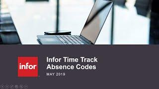 Time Track Absence Code Setup - Details