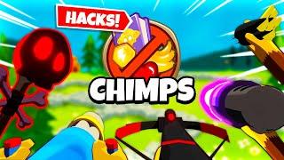 Ultimate Crosspath vs CHIMPS in 1st Person Bloons!