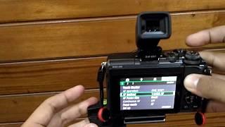 Canon EVF-DC1 with EOS M6 Viewfinder test
