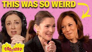 Drew Barrymore Asking Kamala Harris to be America's Mamala is so Cringe