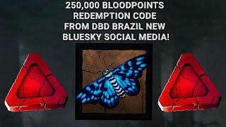 DBD 250,000 Bloodpoints Redemption Code from Brazil!