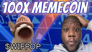 100-1000X *SOLANA* MEMECOIN | POPCAT + DOGWIFHAT = $WIFPOP