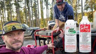 Got a locked up generator that won't run?  No problem.  Sea Foam + elbow grease win!