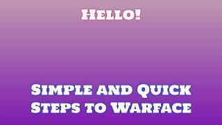 DOWNLOAD Warface CHEATS FREE AIMBOTWALLHACKWarface HACK