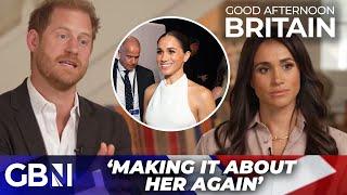 Meghan Markle 'making things about herself again' as she opens up about her 'suicidal thoughts'